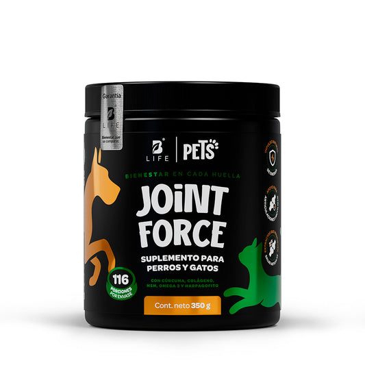 B LIFE - Suplemento Articular Para Perros y Gatos Joint Force 350 g