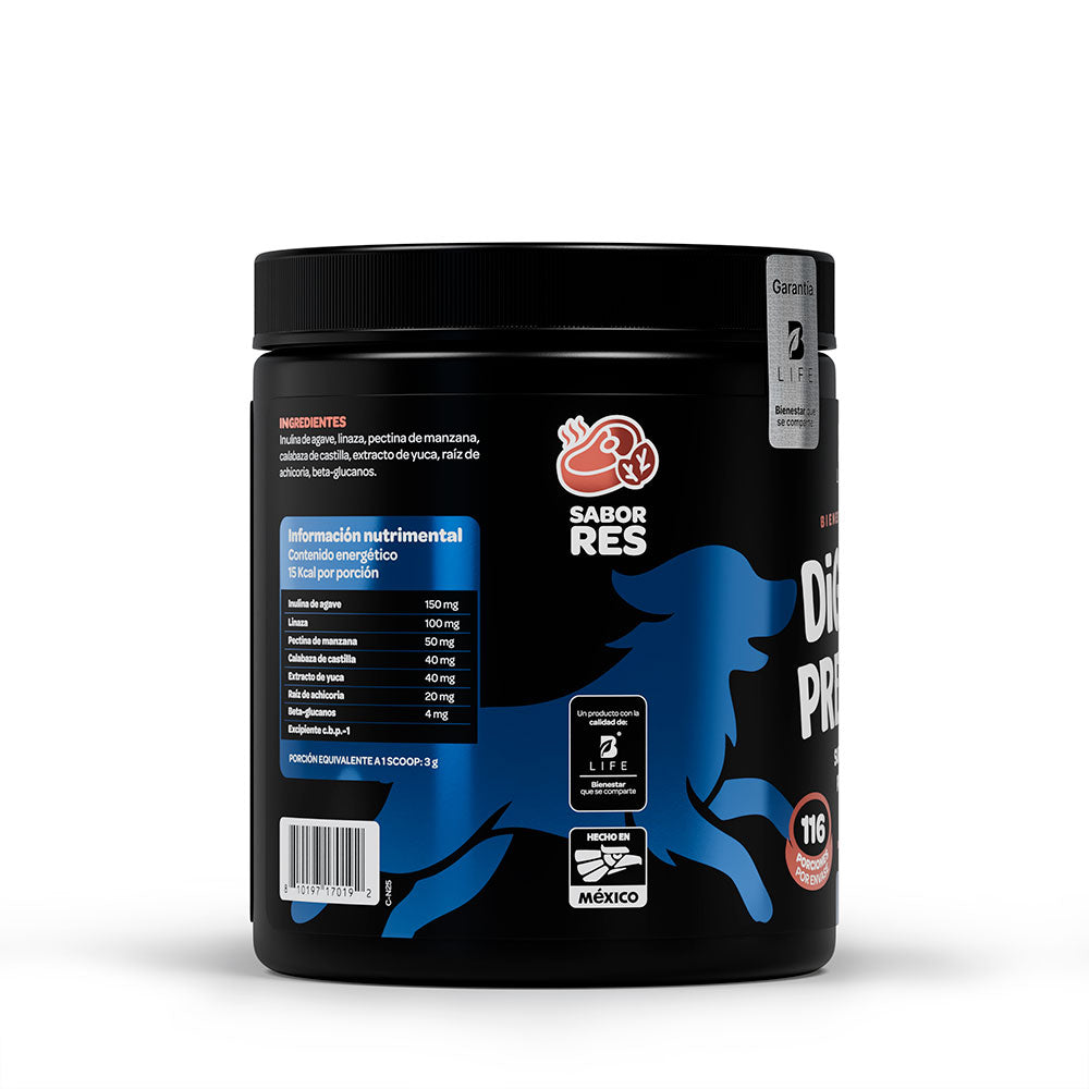 B LIFE - Suplemento Para Perros y Gatos Digestive Prebiotics 350 g