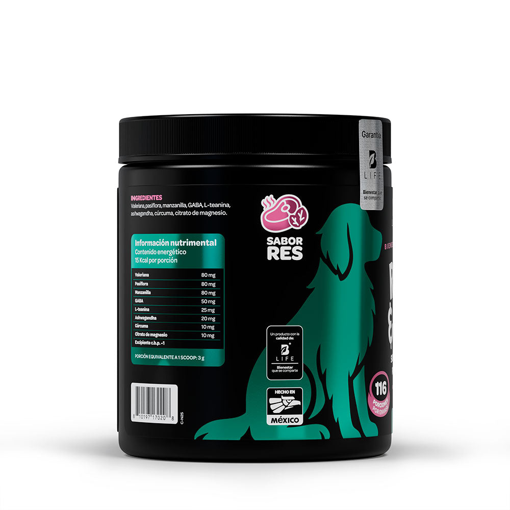 B LIFE - Suplemento Para Perros y Gatos Relax & Calm 350g