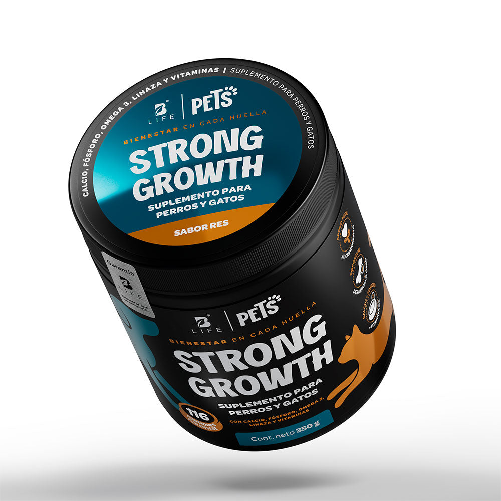 B LIFE - Suplemento Para Perros y Gatos Strong Growth 350 g