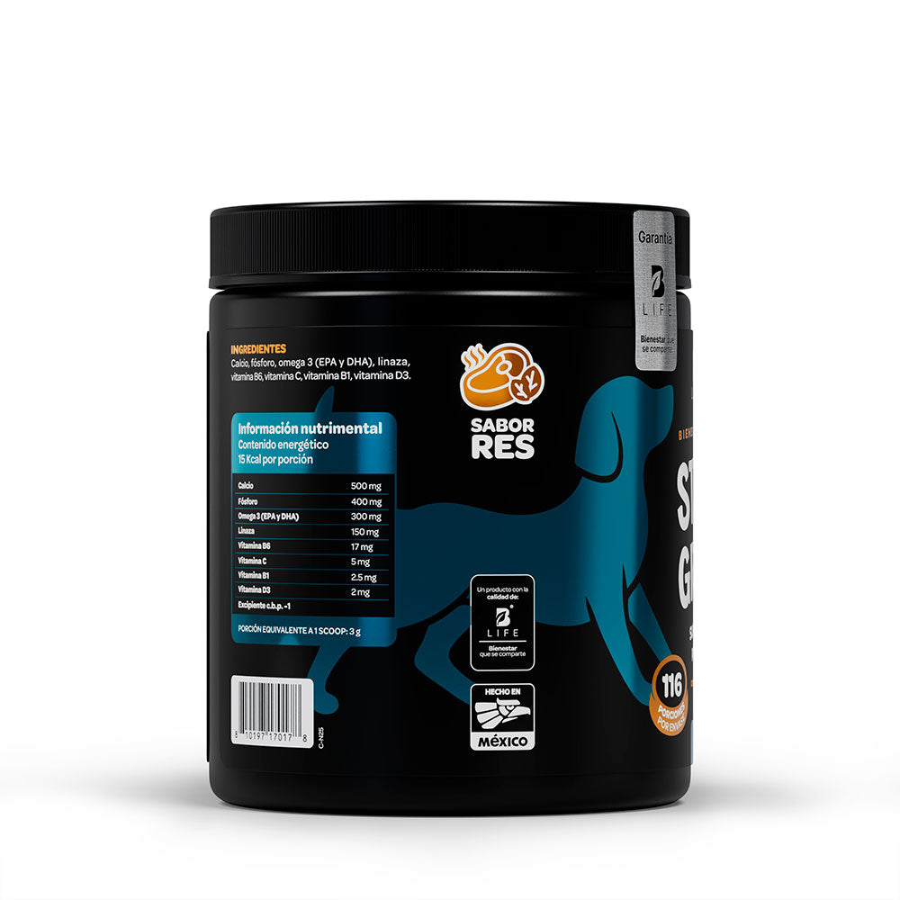 B LIFE - Suplemento Para Perros y Gatos Strong Growth 350 g