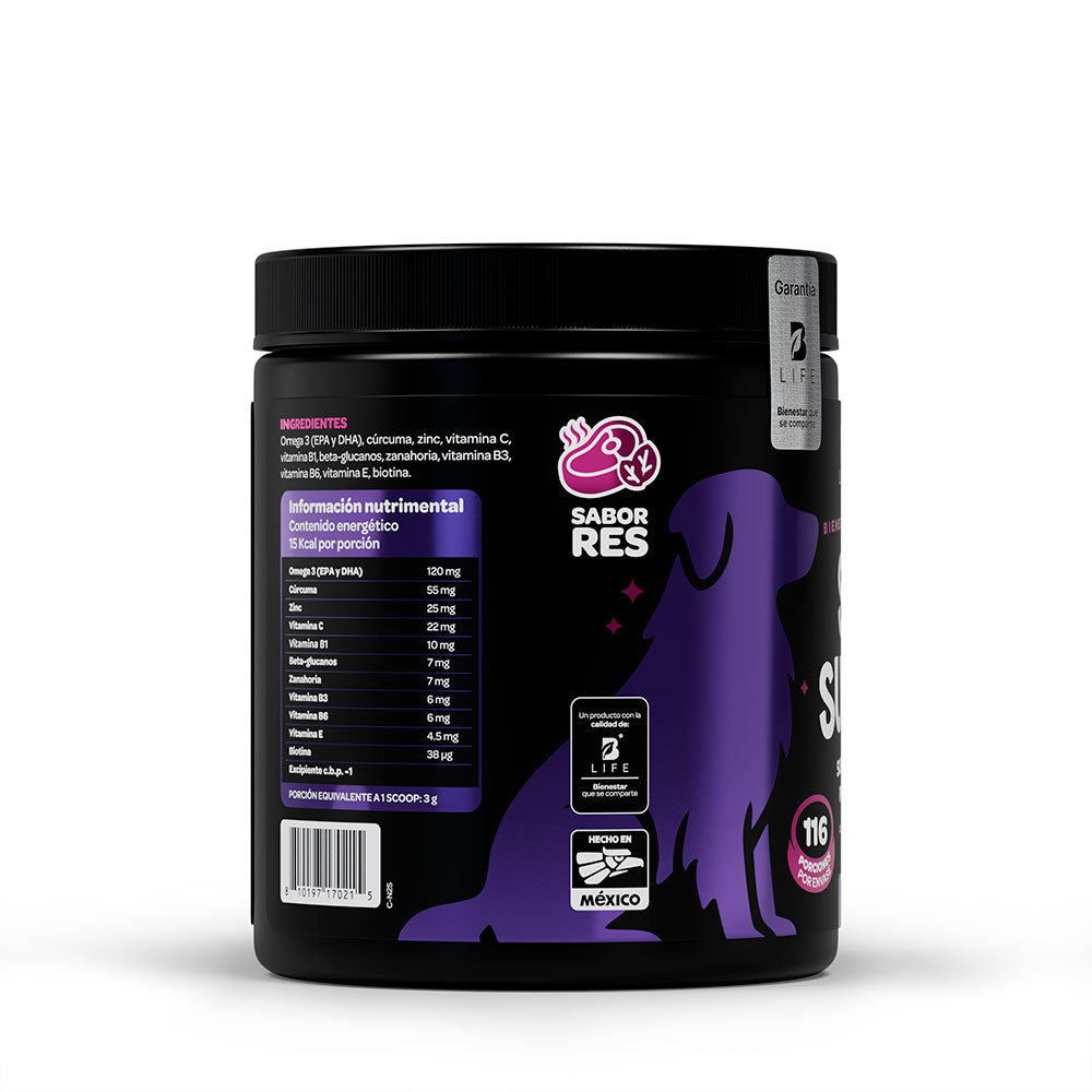 B LIFE - Suplemento Vitalidad Para Perros y Gatos Skin Support 350 g