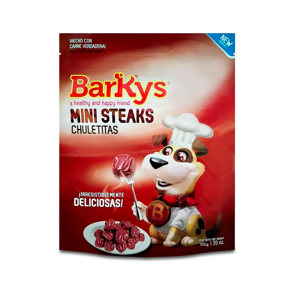 BARKYS - Premios Jerky Mini Sticks Para Perro Sabor Res 500 g