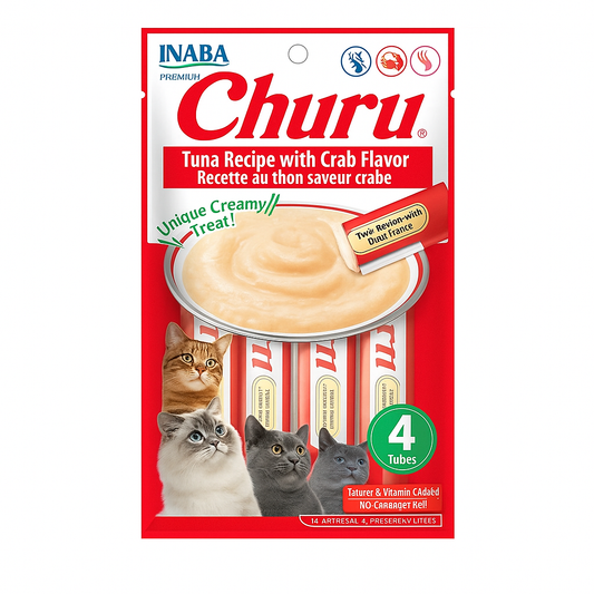 Churu Alimento Premium Pouche Cangrejo 4Pzas 