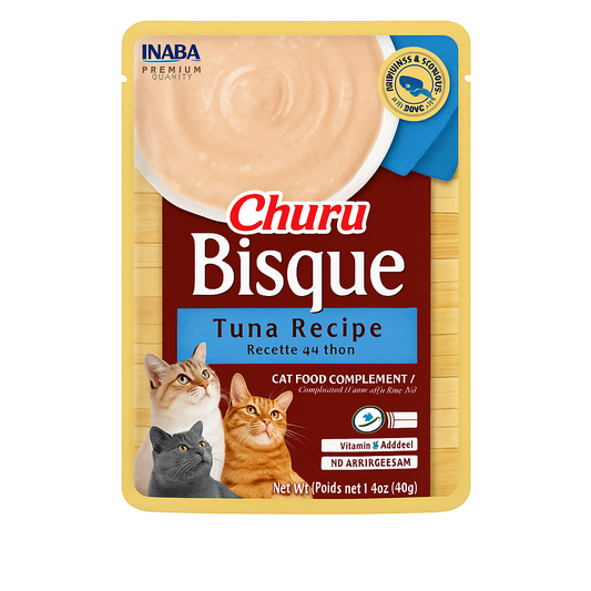 Churu Alimento Premium Pouche Bisque Atún 