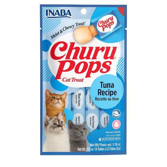 Churu Alimento Premium Pouche Pops Tuna 4 Tubos 