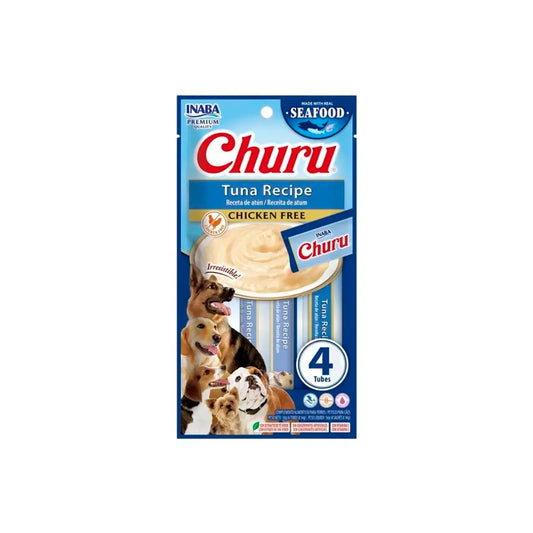 CHURU - Premios Para Perro Sabor Atún 4 Pzas
