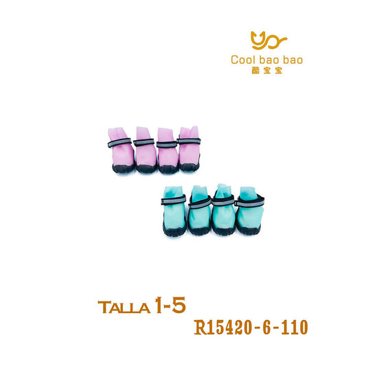 COOL BAO BAO - Botas Para Perro Tallas 1 A 5