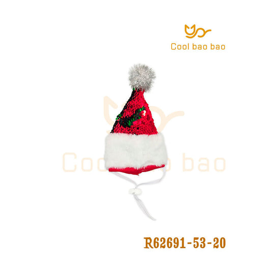COOL BAO BAO - Gorro Navideño Para Perro o Gato