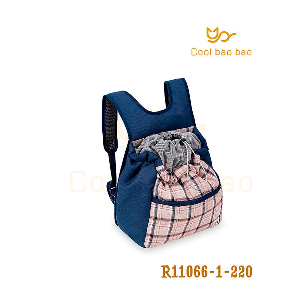 COOL BAO BAO - Mochila Transportadora Para Perro Diseño Cuadros