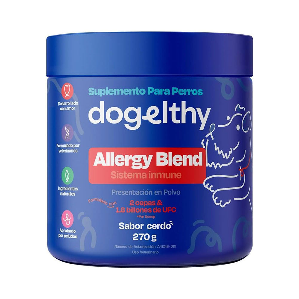 DOGELTHY - Suplemento Contra Alergias Para Perro Allergy Blend 270 g