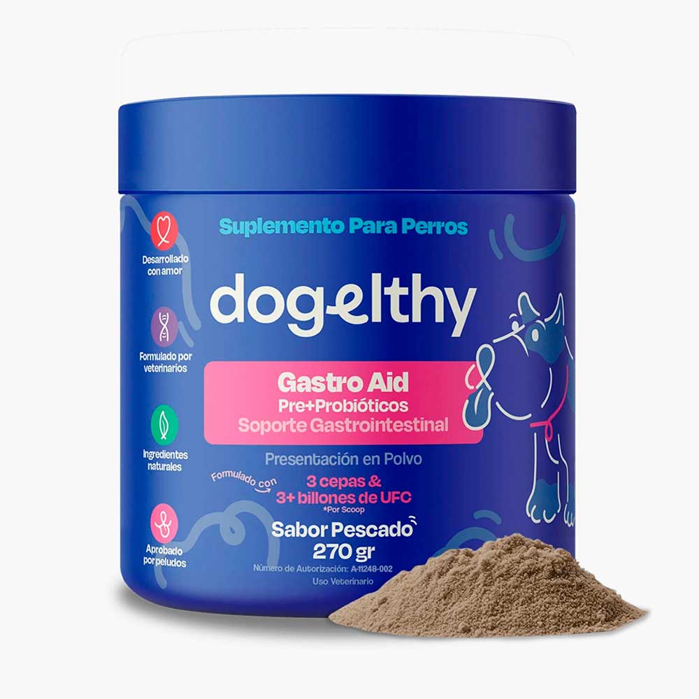 DOGELTHY - Suplemento Para Perro Adulto Soporte Gastrointestinal Sabor Pescado 270 g