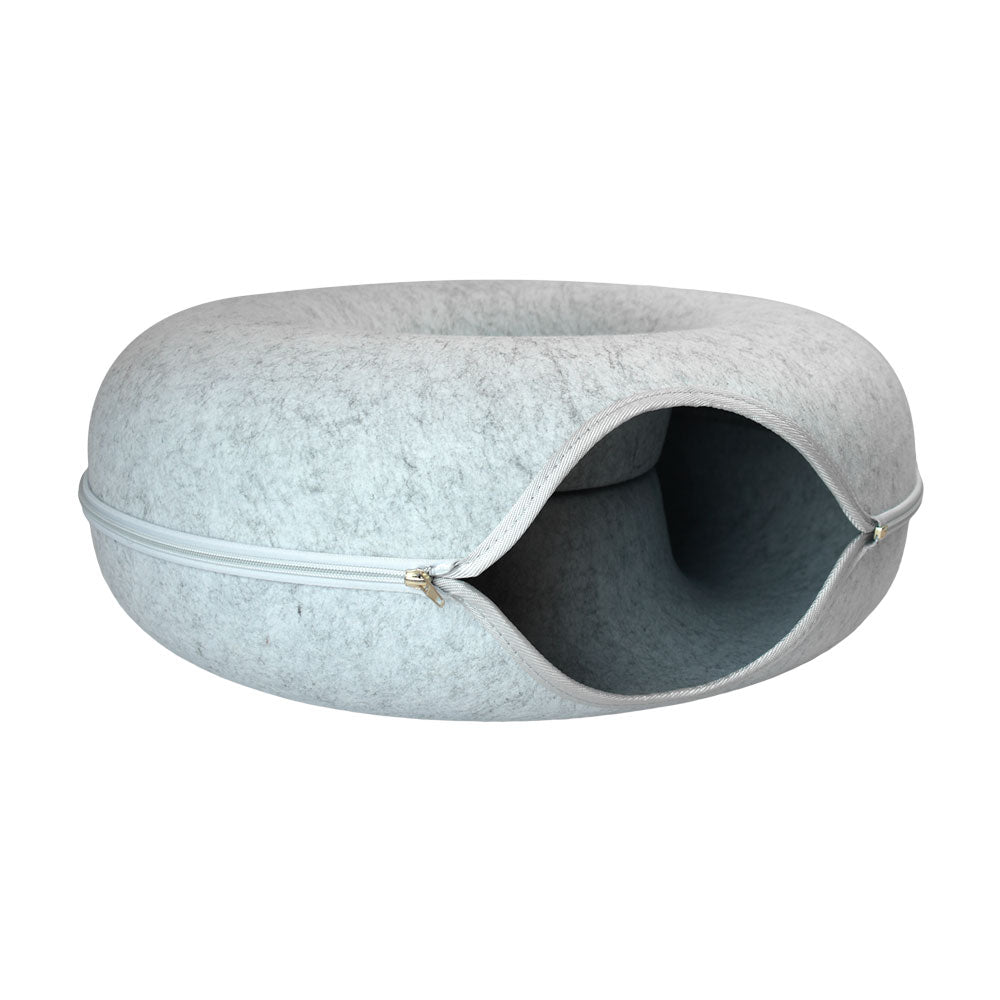 FANCY PETS - Cueva de Dona Gris Perla Para Gato Ch