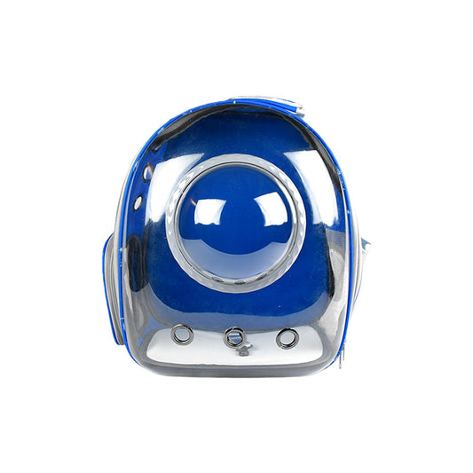 FANCY PETS - Mochila Burbuja Para Mascotas Color Azul