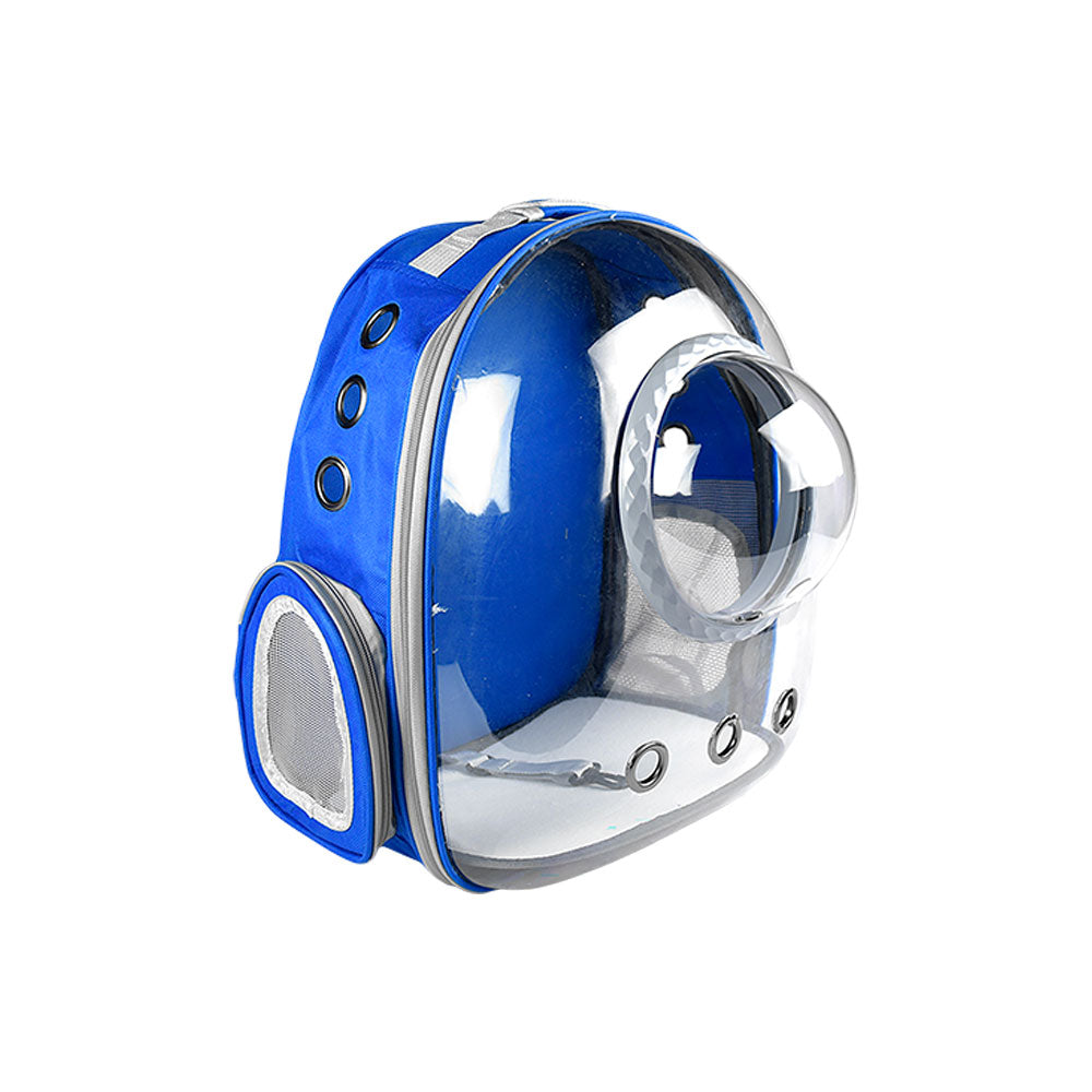 FANCY PETS - Mochila Burbuja Para Mascotas Color Azul
