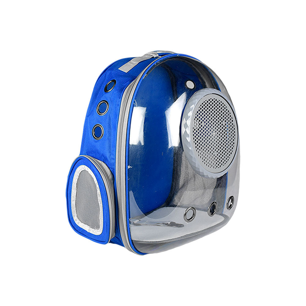 FANCY PETS - Mochila Burbuja Para Mascotas Color Azul