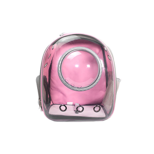 FANCY PETS - Mochila Burbuja Para Mascotas Color Rosa