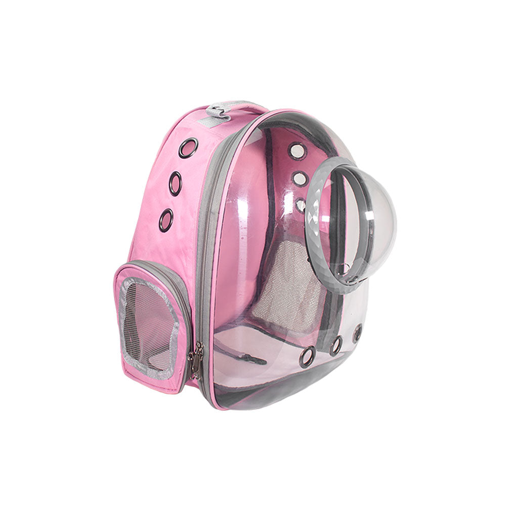 FANCY PETS - Mochila Burbuja Para Mascotas Color Rosa