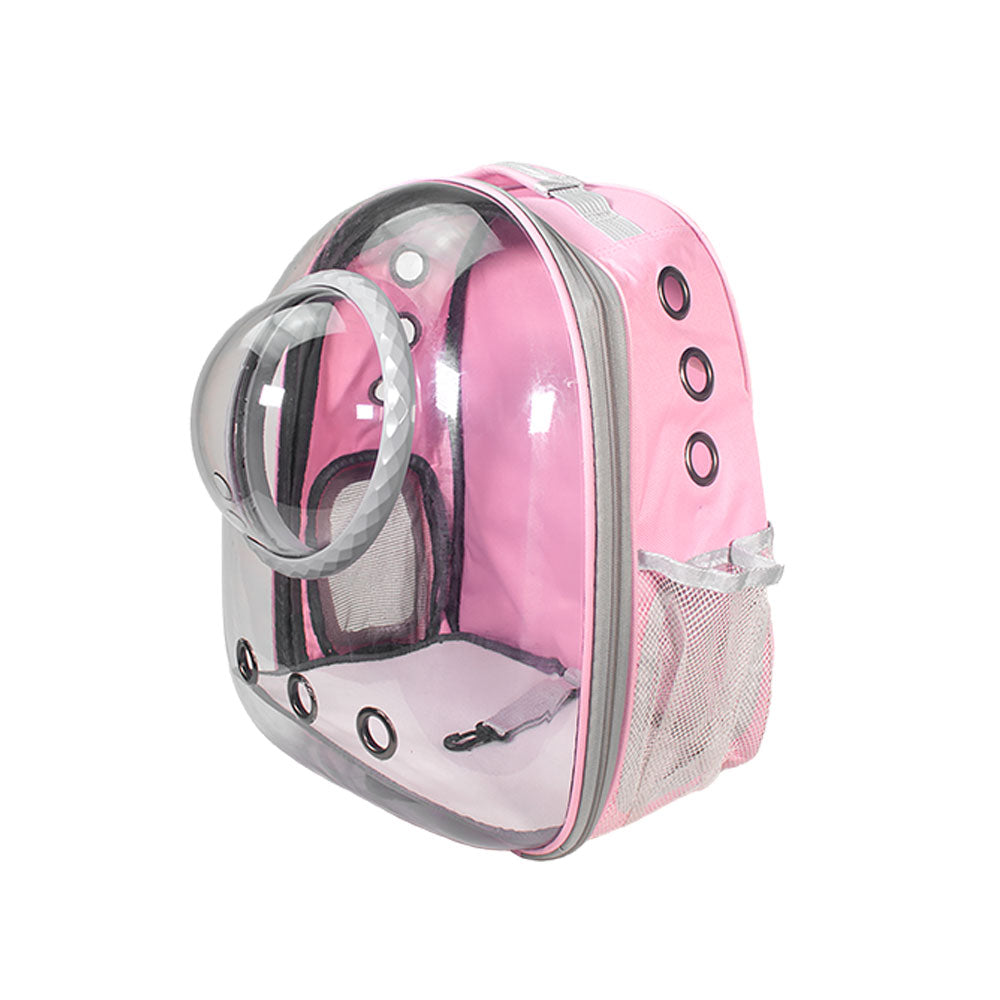 FANCY PETS - Mochila Burbuja Para Mascotas Color Rosa