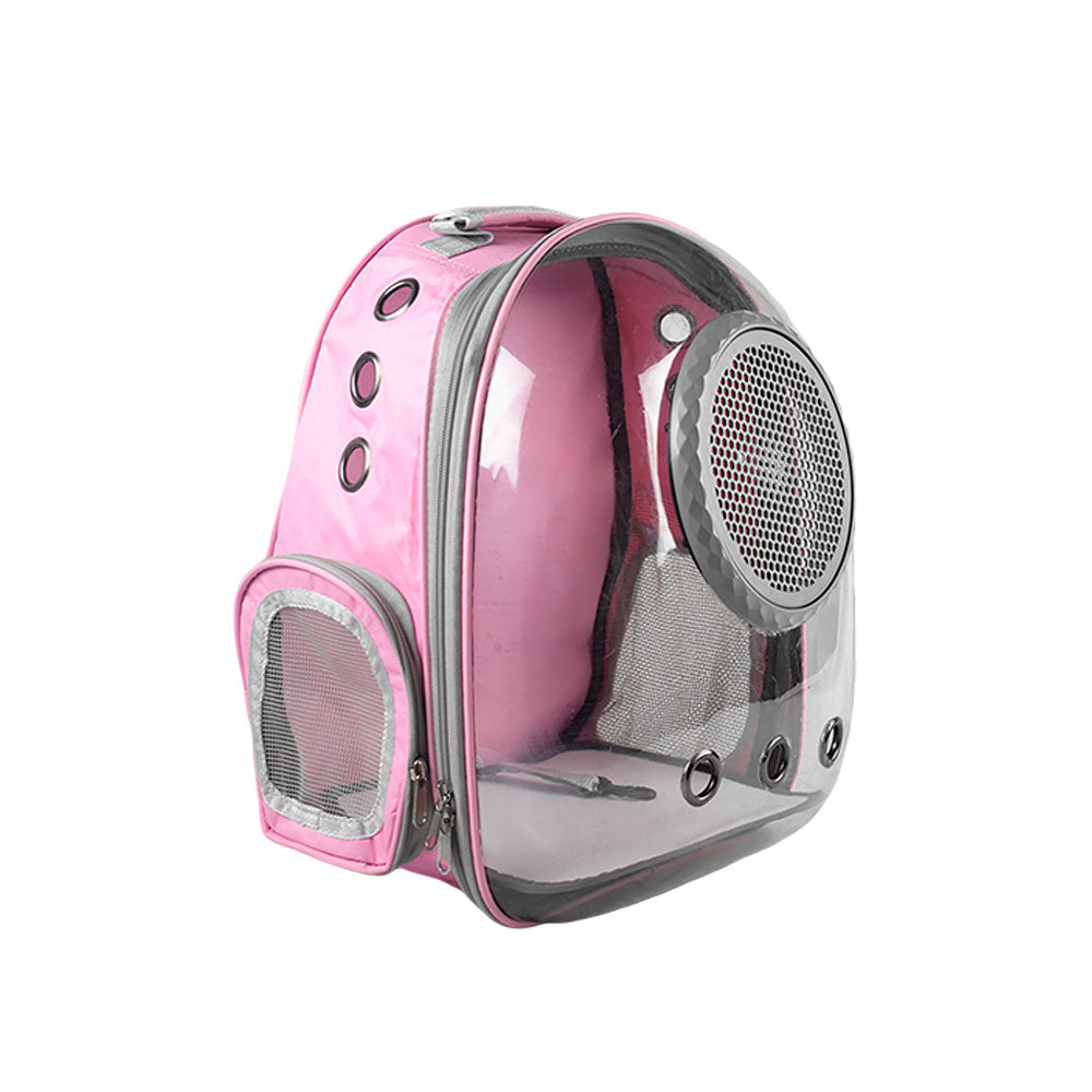 FANCY PETS - Mochila Burbuja Para Mascotas Color Rosa