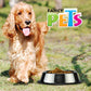 FANCY PETS - Plato De Acero Para Perro 680 g