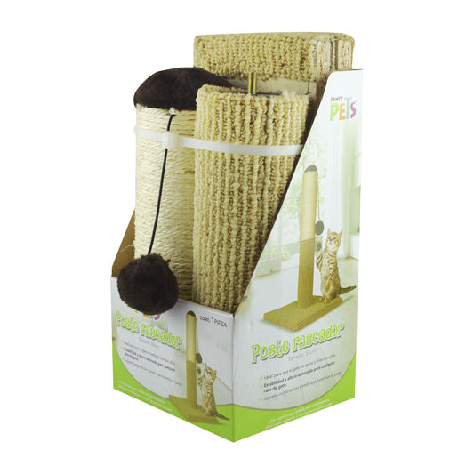FANCY PETS - Rascador Para Gato Tipo Poste 55 Cm
