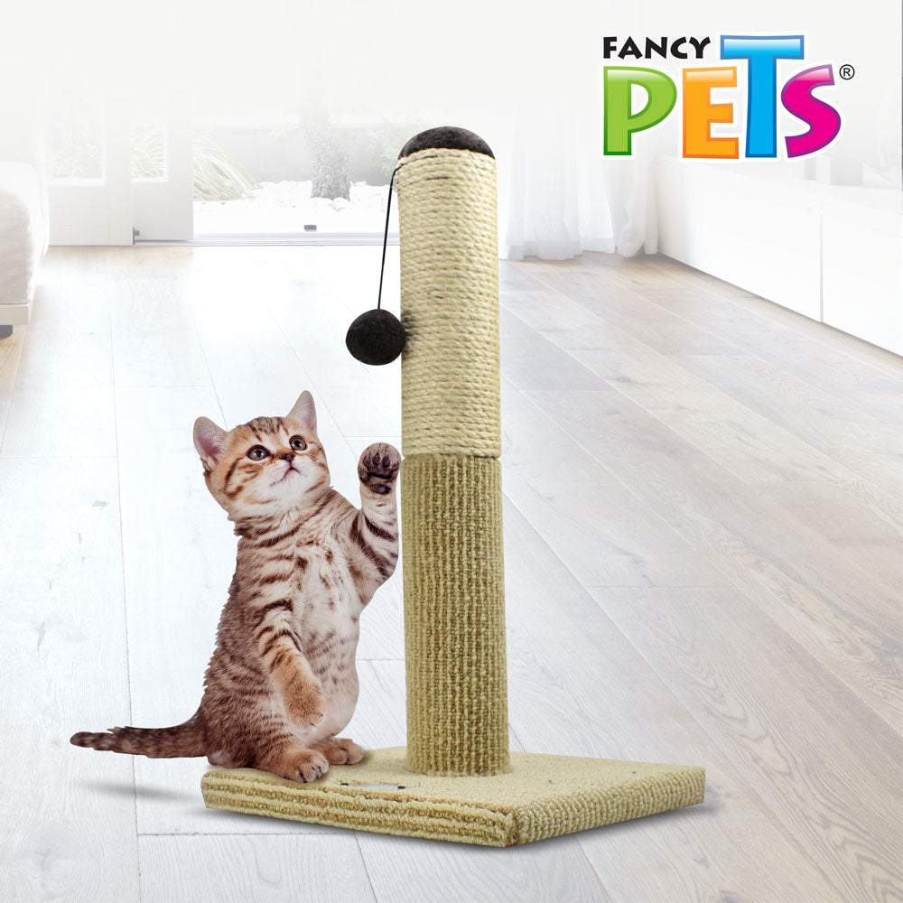 FANCY PETS - Rascador Para Gato Tipo Poste 55 Cm