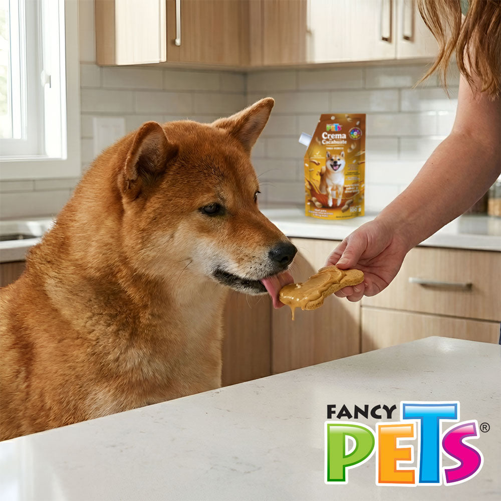 FANCY PETS - Snack Crema De Cacahuate Para Perros 100 g