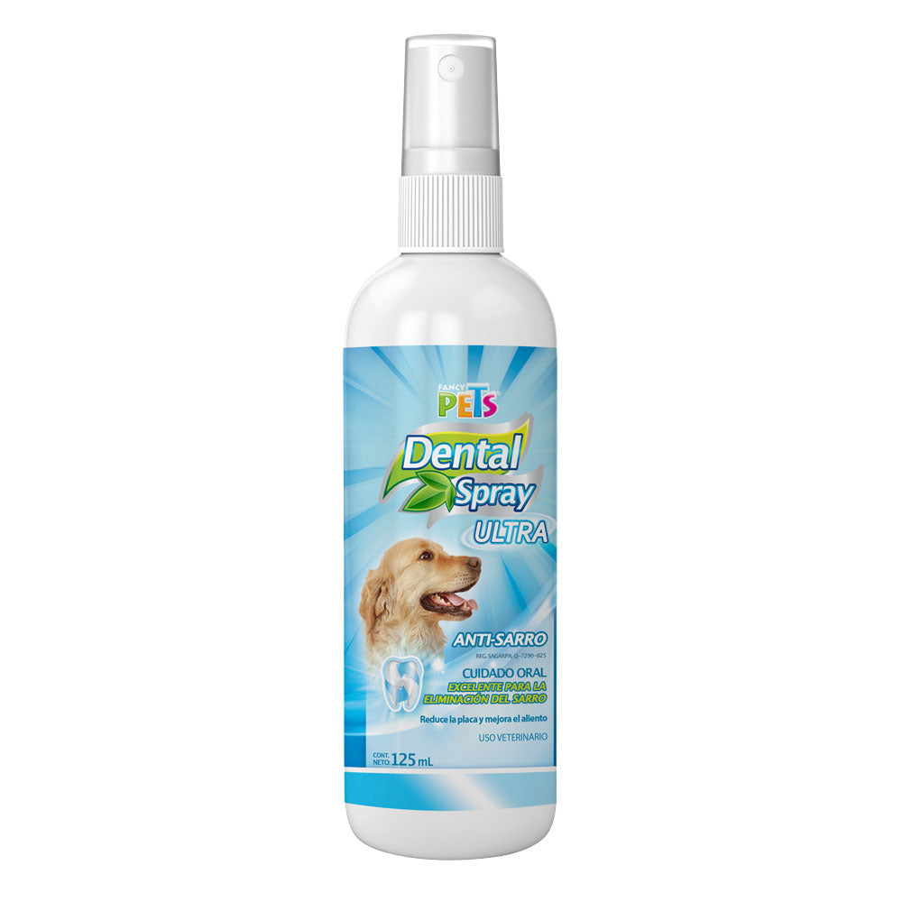FANCY PETS - Spray Dental Ultra Para Perro 125 ml