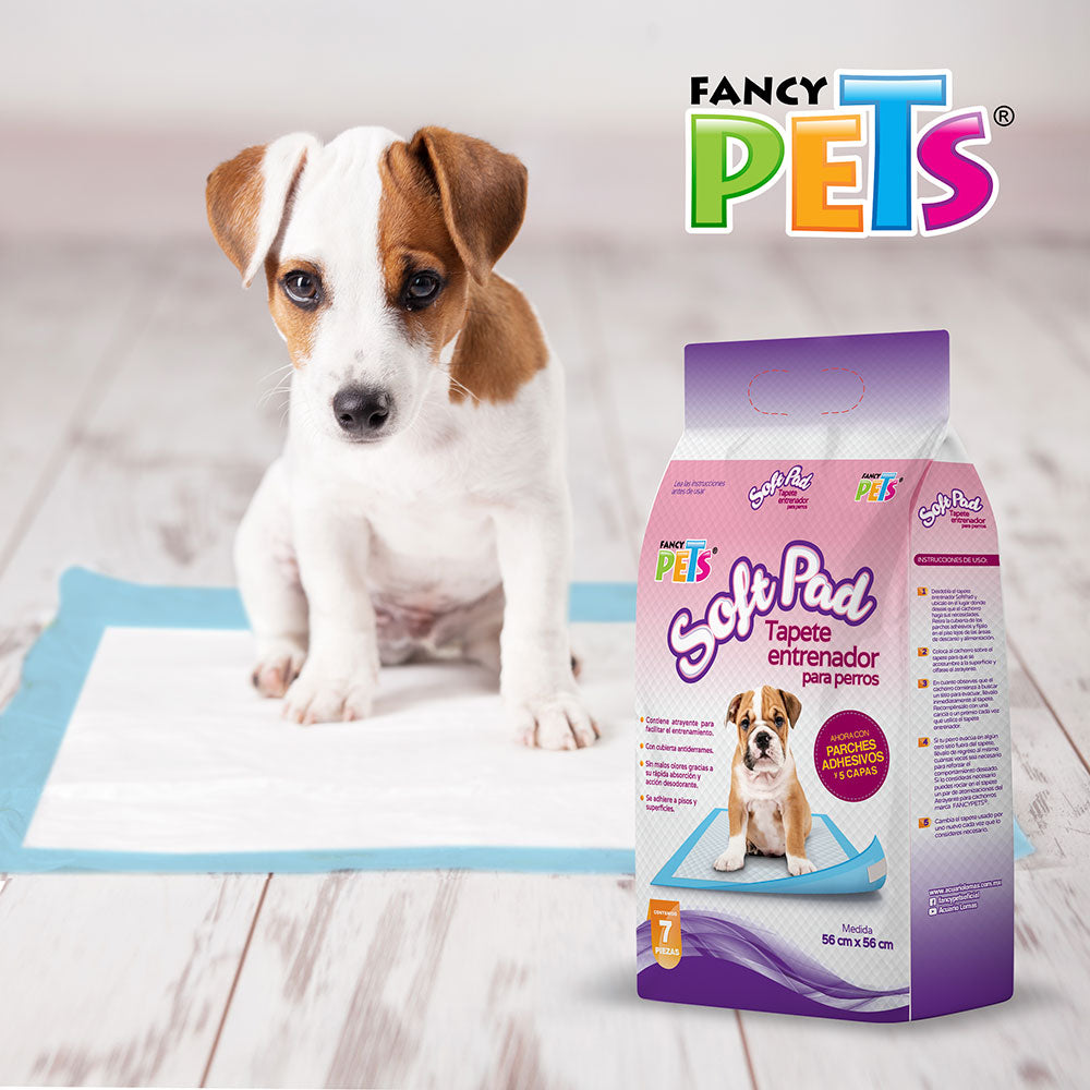 FANCY PETS - Tapete Entrenador Soft Pad Para Perros 7 Pzas