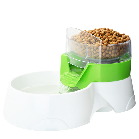 FANCY PETS - Bebedero Y Comedero Tipo Fuente Para Perros y Gatos 1.5 L