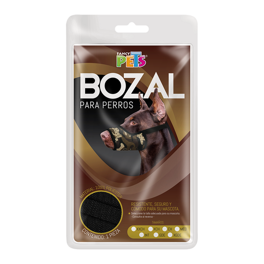 FANCY PETS - Bozal Para Perro Con Forro De Malla Inter