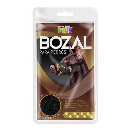 FANCY PETS - Bozal Para Perro Con Forro De Malla Med