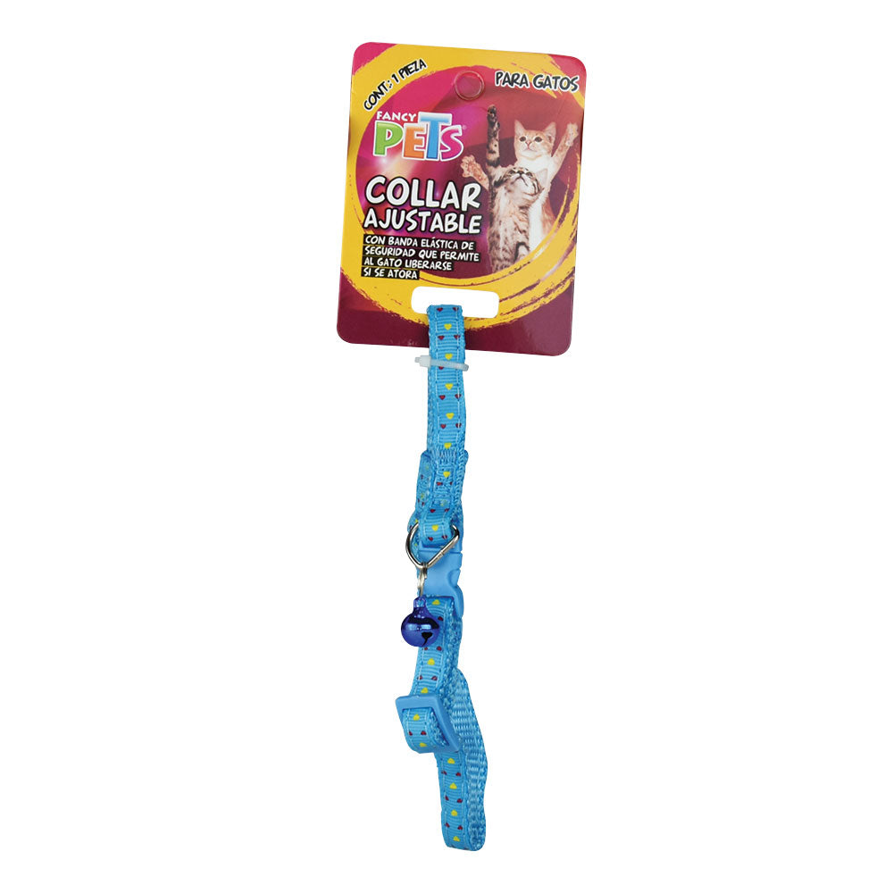 FANCY PETS - Collar de Nylon con Cascabel para Gato