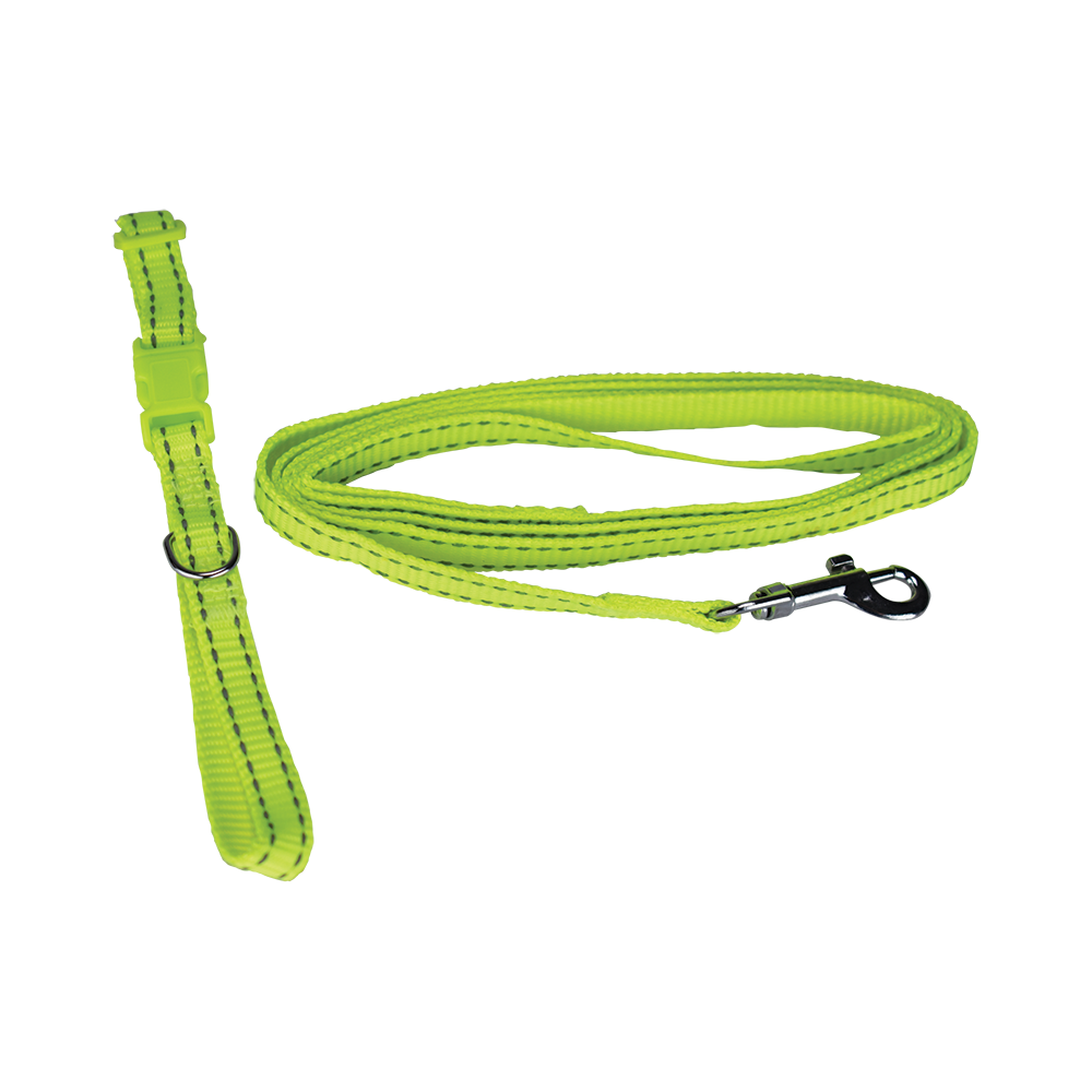 FANCY PETS - Correa Y Collar Reflejante Ajustable Xch Para Perro