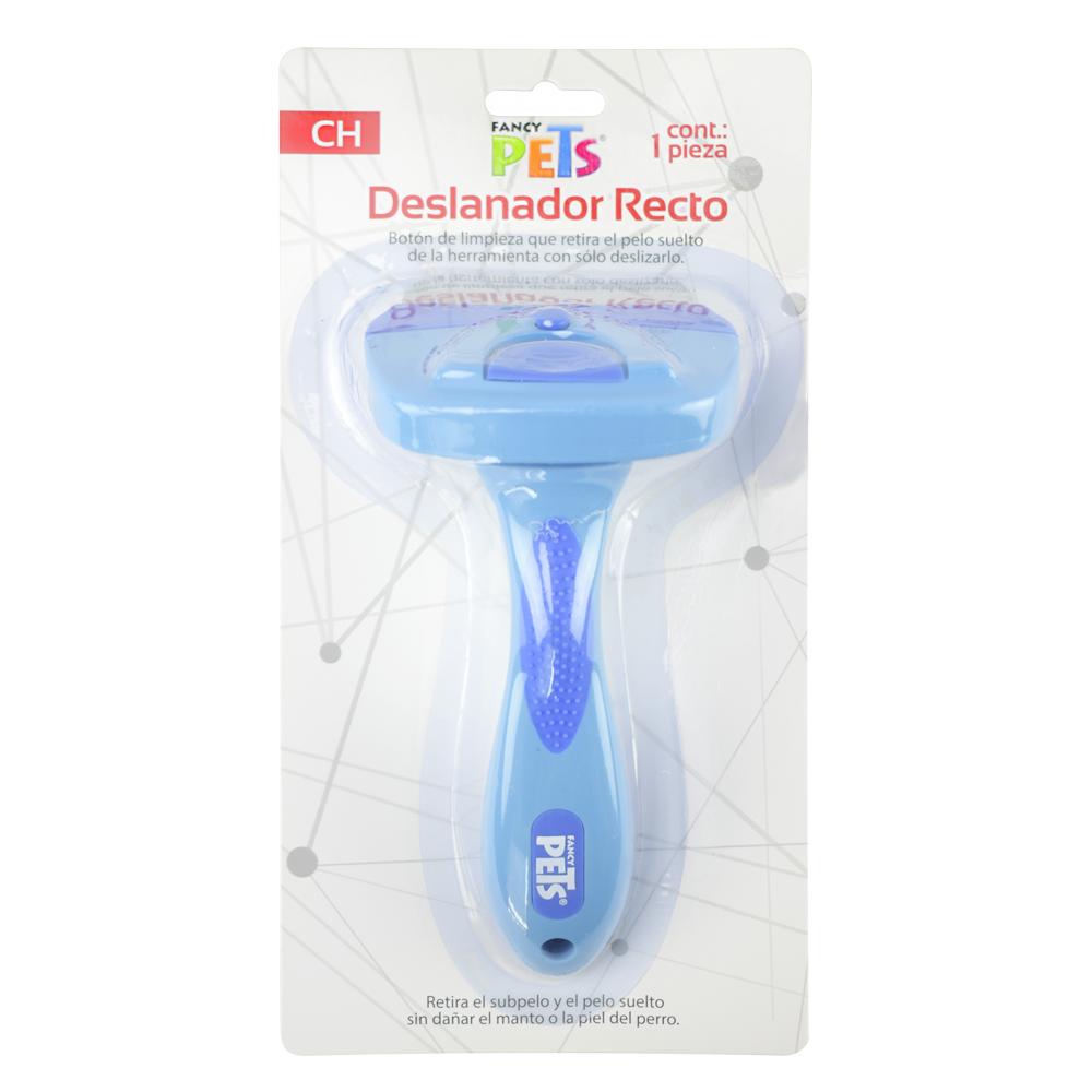 FANCY PETS - Deslanador Recto Para Perro Ch
