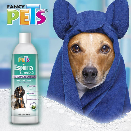 FANCY PETS - Espuma Para Baño en Seco 300 g