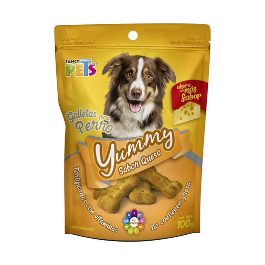 FANCY PETS - Galletas para Perro Yummy Queso
