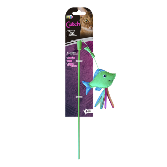 FANCY PETS - Juguete Caña De Pescar Catch Para Gato