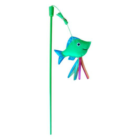 FANCY PETS - Juguete Caña De Pescar Catch Para Gato