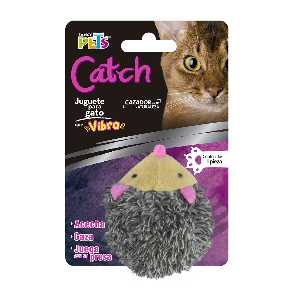 FANCY PETS - Juguete Erizo Vibro Catch Para Gato