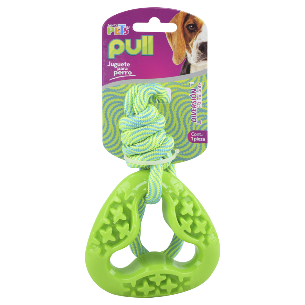 FANCY PETS - Juguete Para Perro Eslabon Con Cuerda Pull