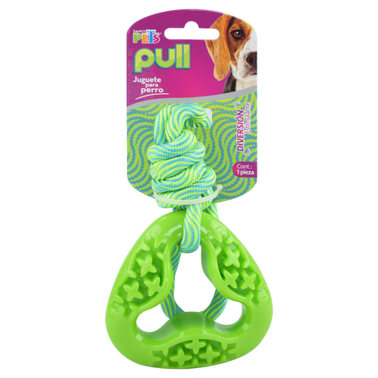 FANCY PETS - Juguete Para Perro Eslabon Con Cuerda Pull