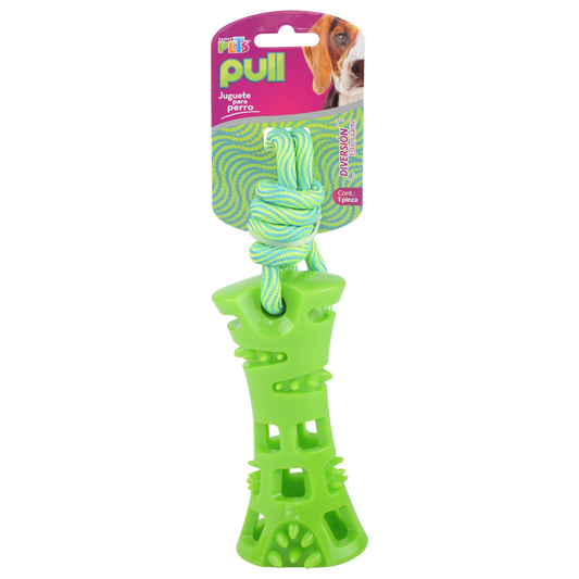 FANCY PETS - Juguete Para Perro Hueso Con Cuerda Pull