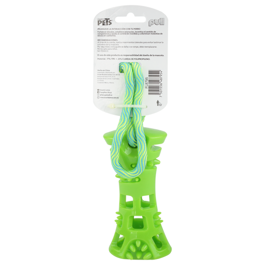 FANCY PETS - Juguete Para Perro Hueso Con Cuerda Pull