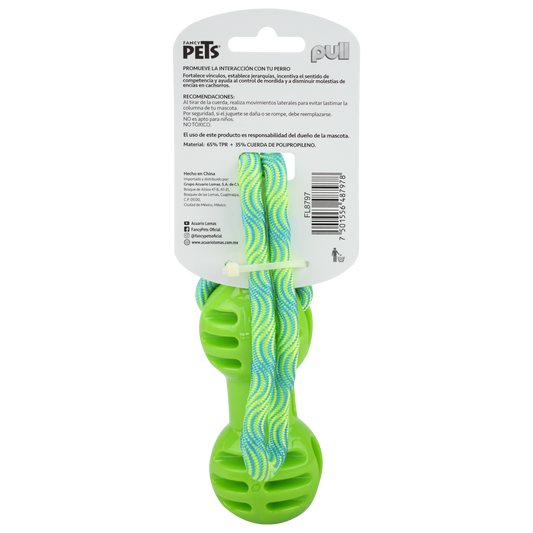FANCY PETS - Juguete Para Perro Pesa Con Cuerda Pull