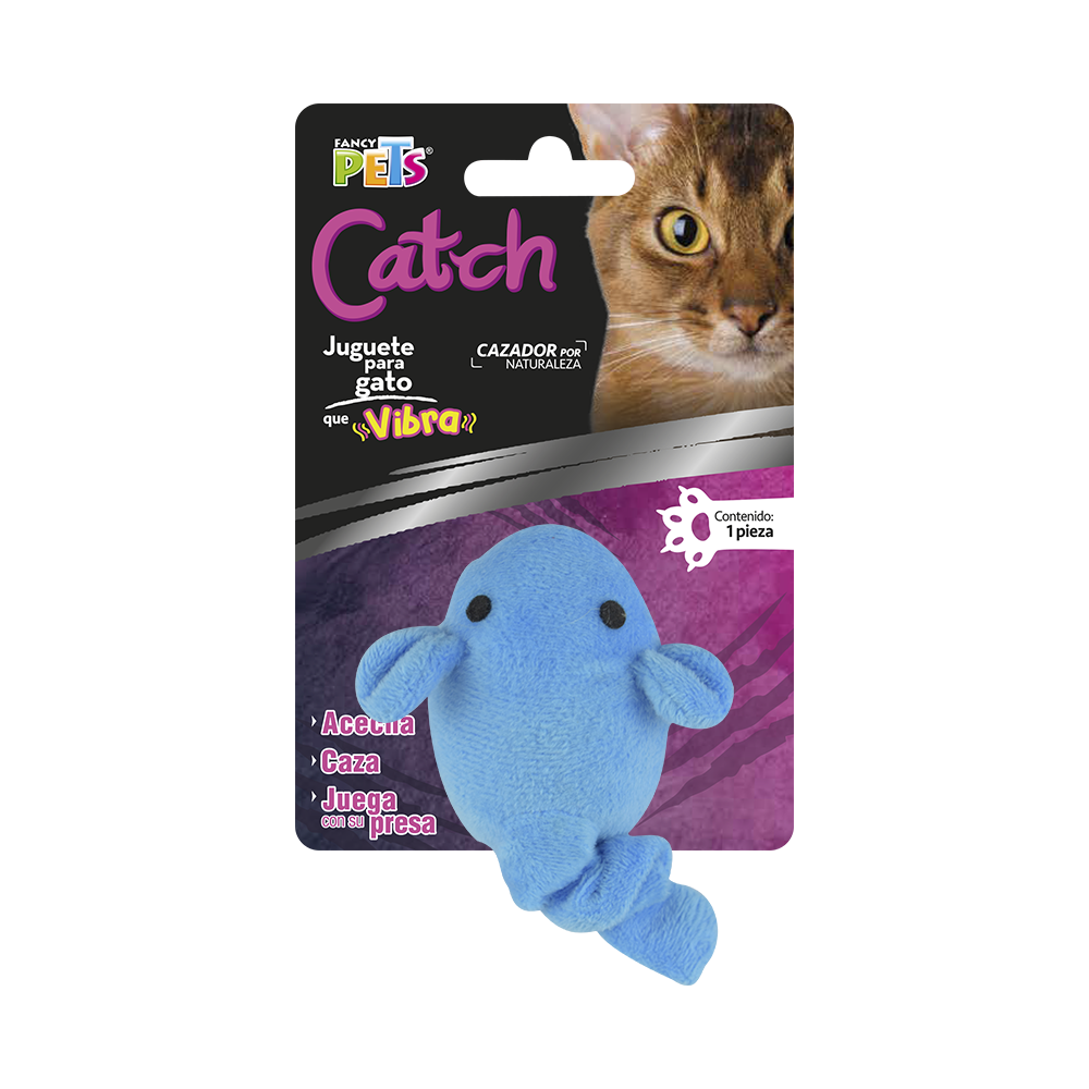 FANCY PETS - Juguete Pez Aleta Catch Para Gato