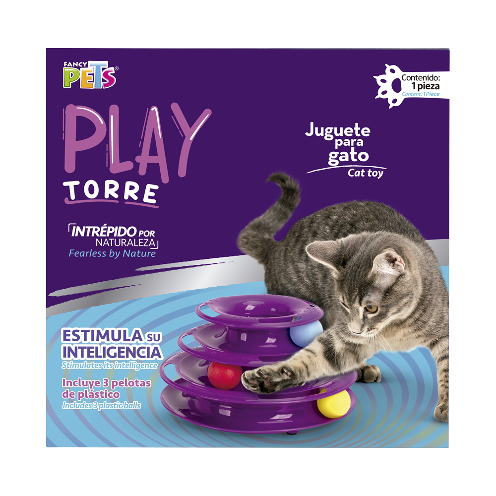 FANCY PETS - Juguete Play Torre Para Gato