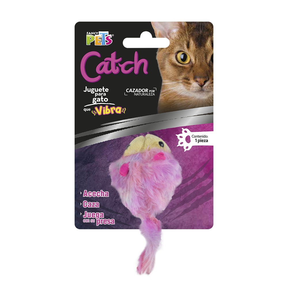 FANCY PETS - Juguete Ratón Vibro Catch Para Gato