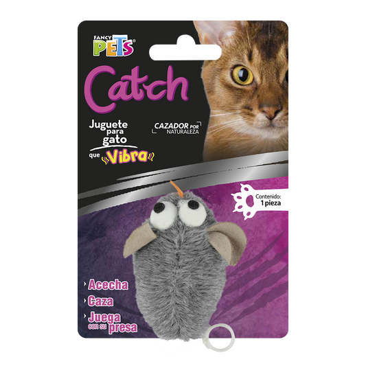 FANCY PETS - Juguete Ratoncito Vibro Catch Para Gato